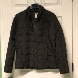 Quilted Brown Jacket Gap Size S